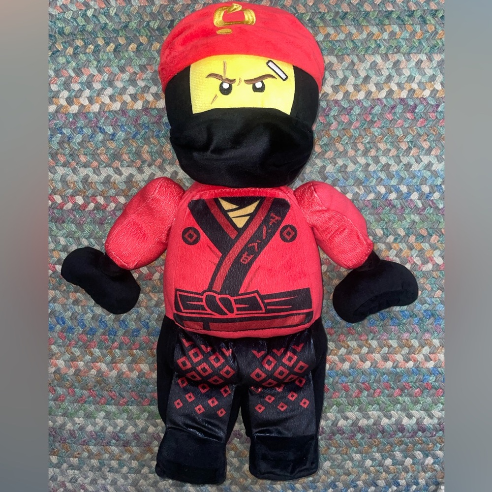 The LEGO NinjaGo Movie Red Plush Stuffed Animal - Kids Toy 19” inches